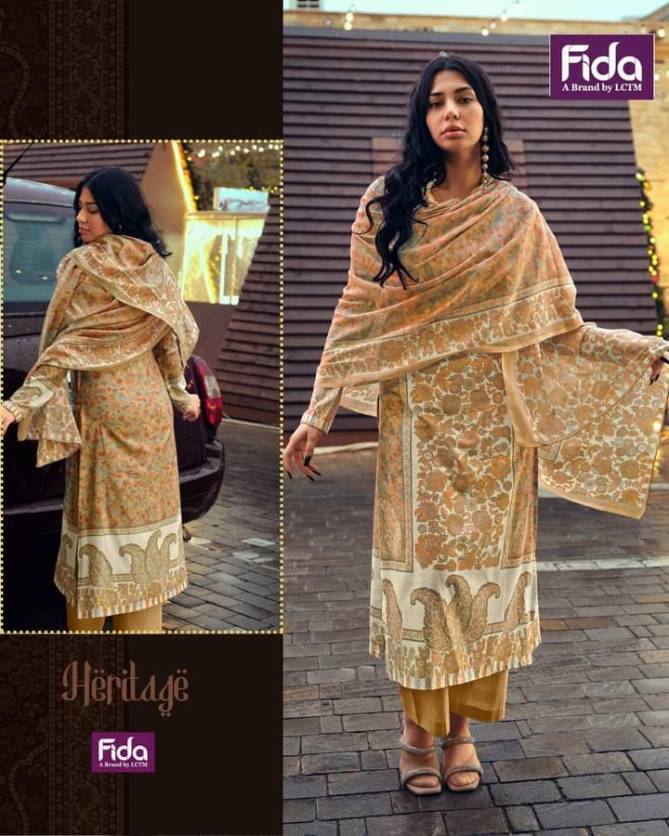 Heritage By Fida Digital Printed Cotton Dress Material Wholesale Shop In Surat
